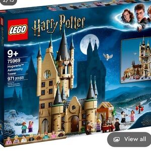 Lego Harry Potter Hogwart’s Astronomy tower set 75969 new in sealed box 971 pcs